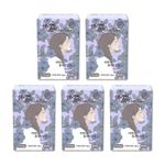 [SALLY'S LAW] Sanitary Pads Signiture Magic Quick Overnight 6PCS - 100% PLA Cover, Cushioned comfort, Eucalyptus Scent, Breathable Film, Double Leak-Proof Protection - Made in Korea